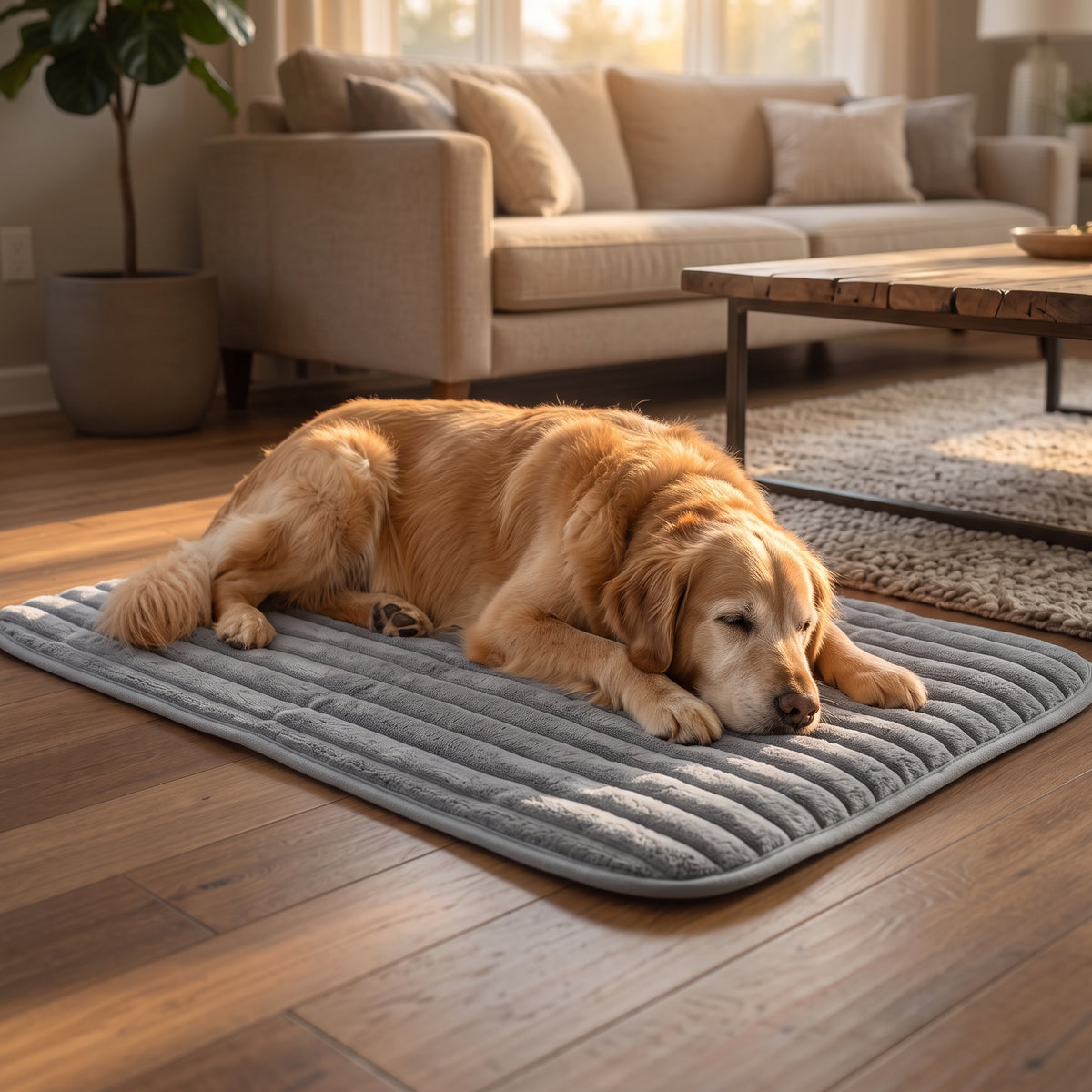 Self-Warming Dog Mat – No Plug, No Cord, Just Their Own Warmth
